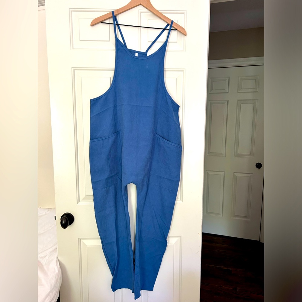 Romper in cobalt blue size small - NEW!
